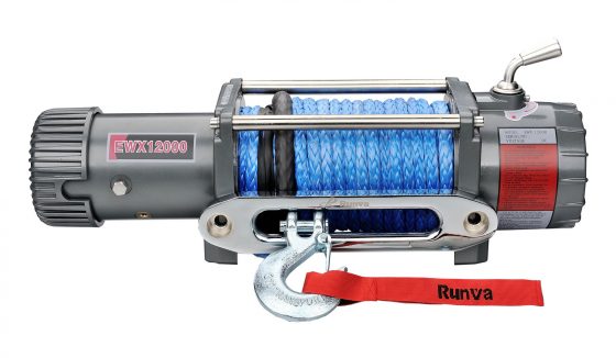 Runva EWX12000 24V with Synthetic Rope - IP67 Motor TheUTEShop Products