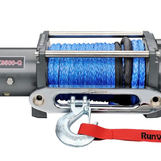 Runva EWX9500-Q 12V with Synthetic Rope TheUTEShop Products