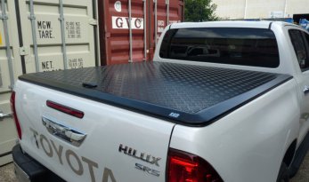Toyota Hilux 2015~ J-Deck Dual Cab Alloy Trade Top - Silver TheUTEShop Products